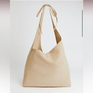 Reformation Oversized Suede Vittoria Tote